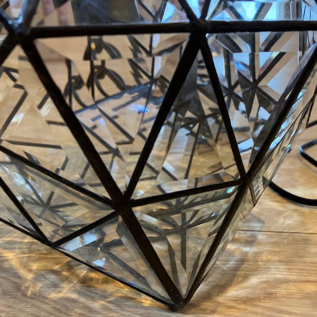 美品　tramonto トラモント　シーリングライト　吊り下 クリスタル　e26