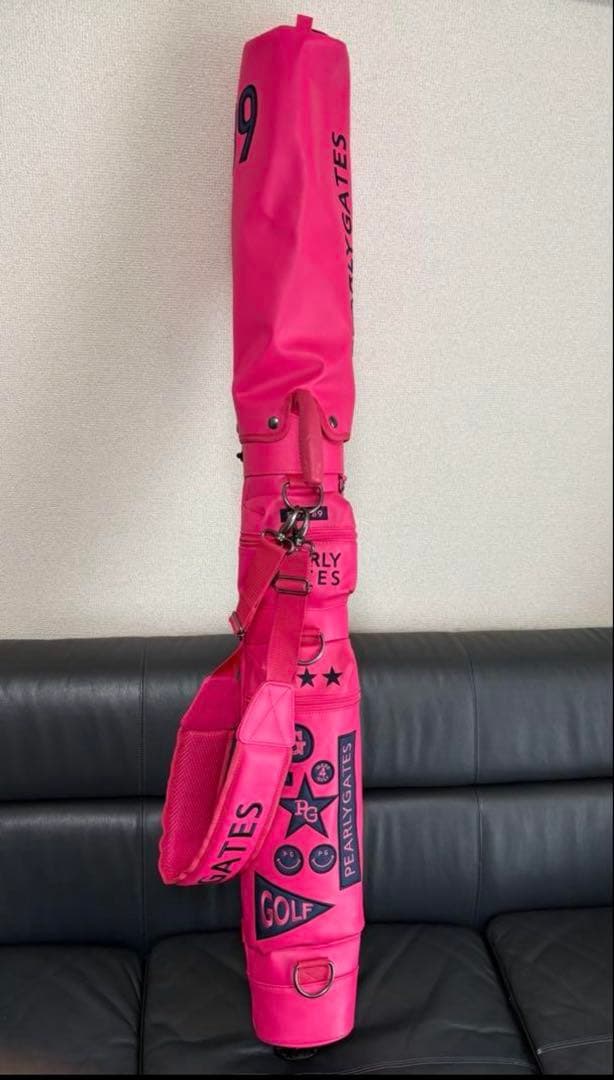 新品未使用！PEARLY GATES ピンクゴルフバッグ