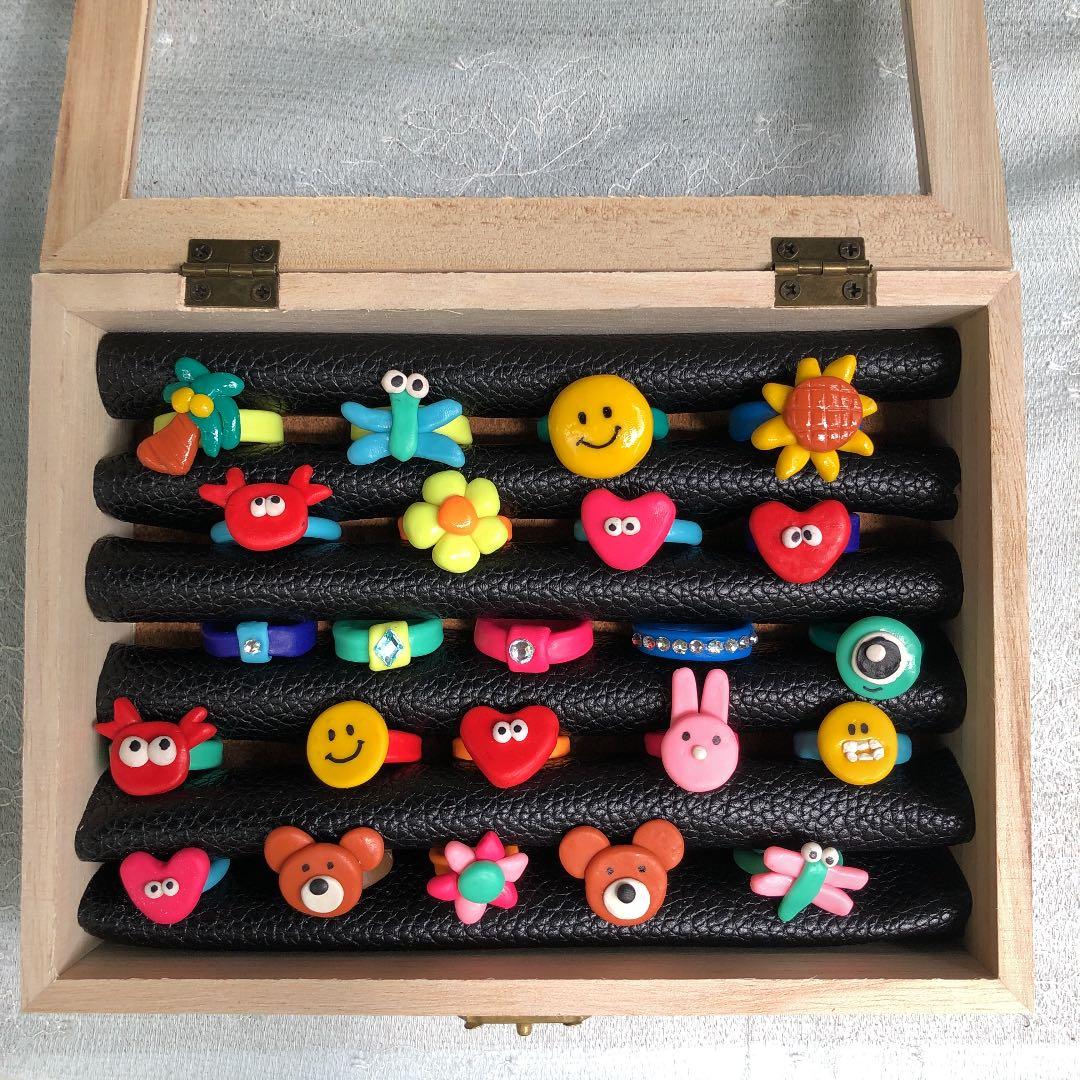 クレイリングハンドメイド指輪