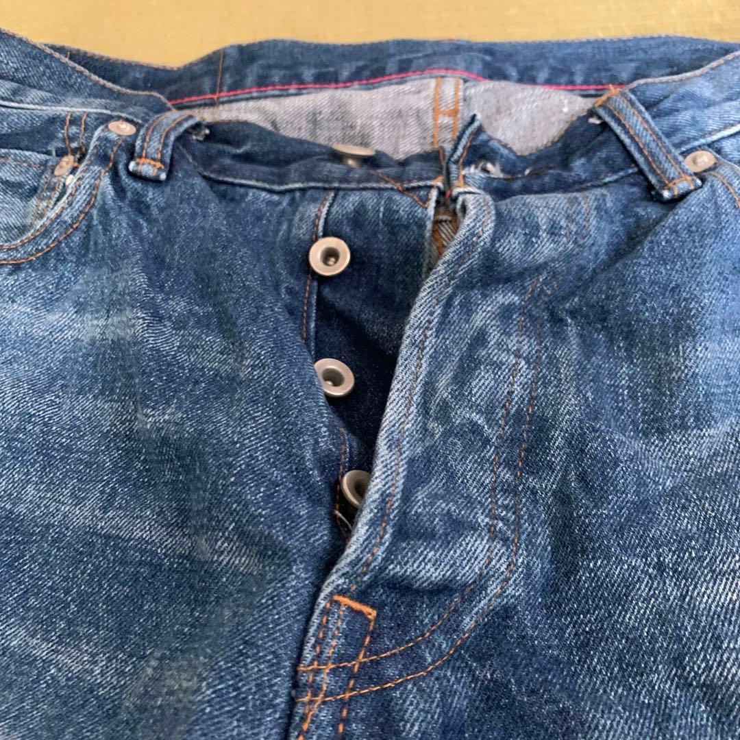 オーディナリーフィッツ　ルーズアンクルデニムパンツ