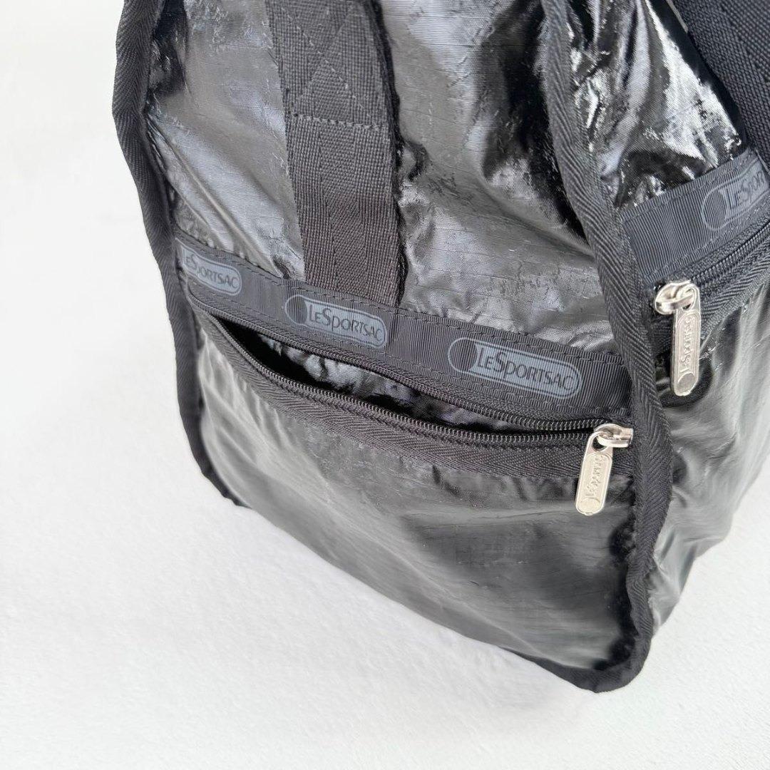 【美品】レスポートサック ボストンバッグ ラージ ウィークエンダー 2way 黒