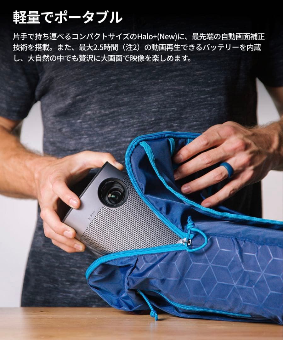 XGIMI Halo+ (New) プロジェクター 本体