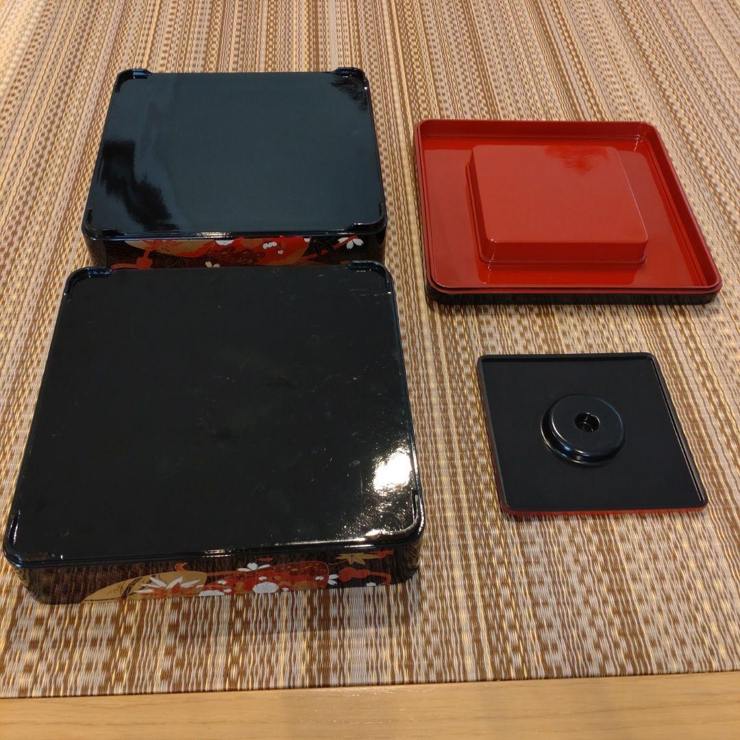 和食器、お弁当箱　重箱　２段