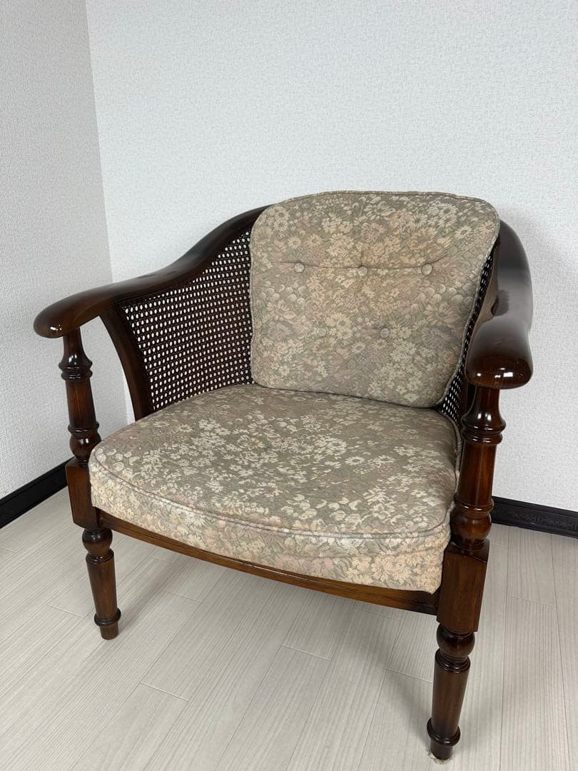 karimoku カリモク 1人用 ソファ コロニアル クラシック ※i1※