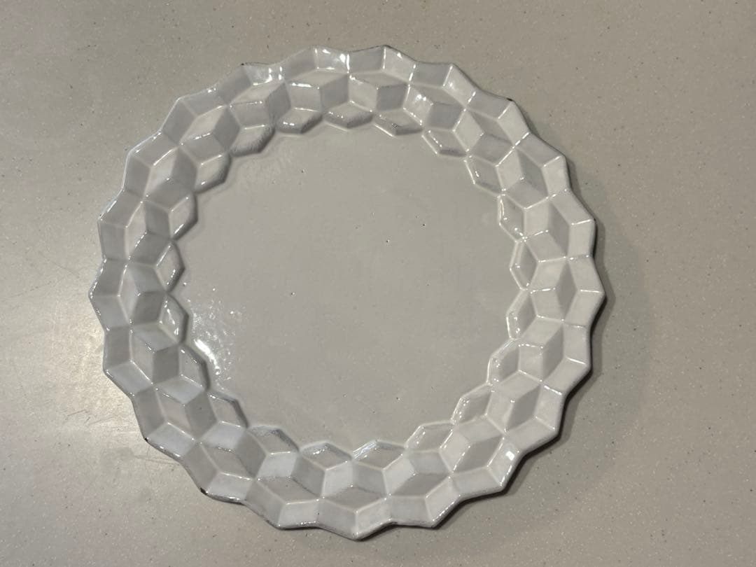 ASTIER de VILLATTE Cube デザートプレート 23cm