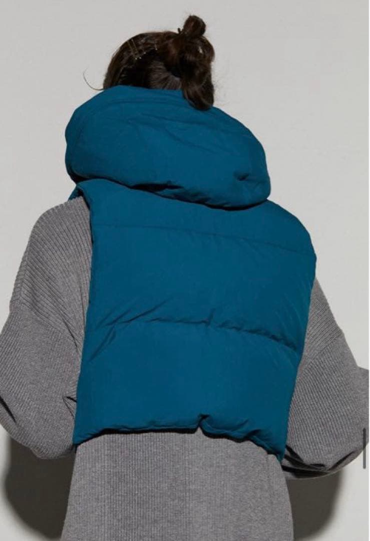 未使用タグ付きUN3D.ダウンショートベスト