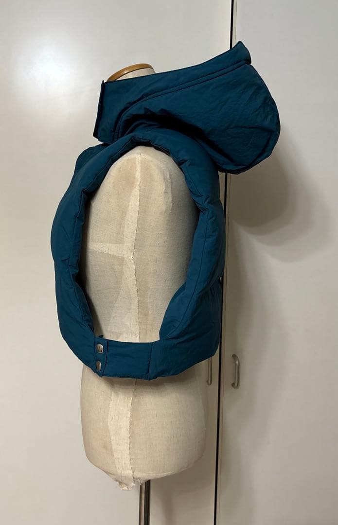 未使用タグ付きUN3D.ダウンショートベスト