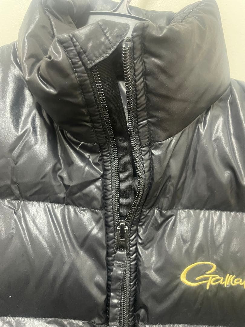 B　Gamakatsu ダウンフィッシングベスト LL ブラック