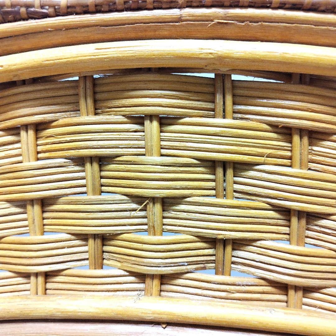 【たのメル便利用】籐 ラタン パーテーション 4連間仕切り 籐衝立