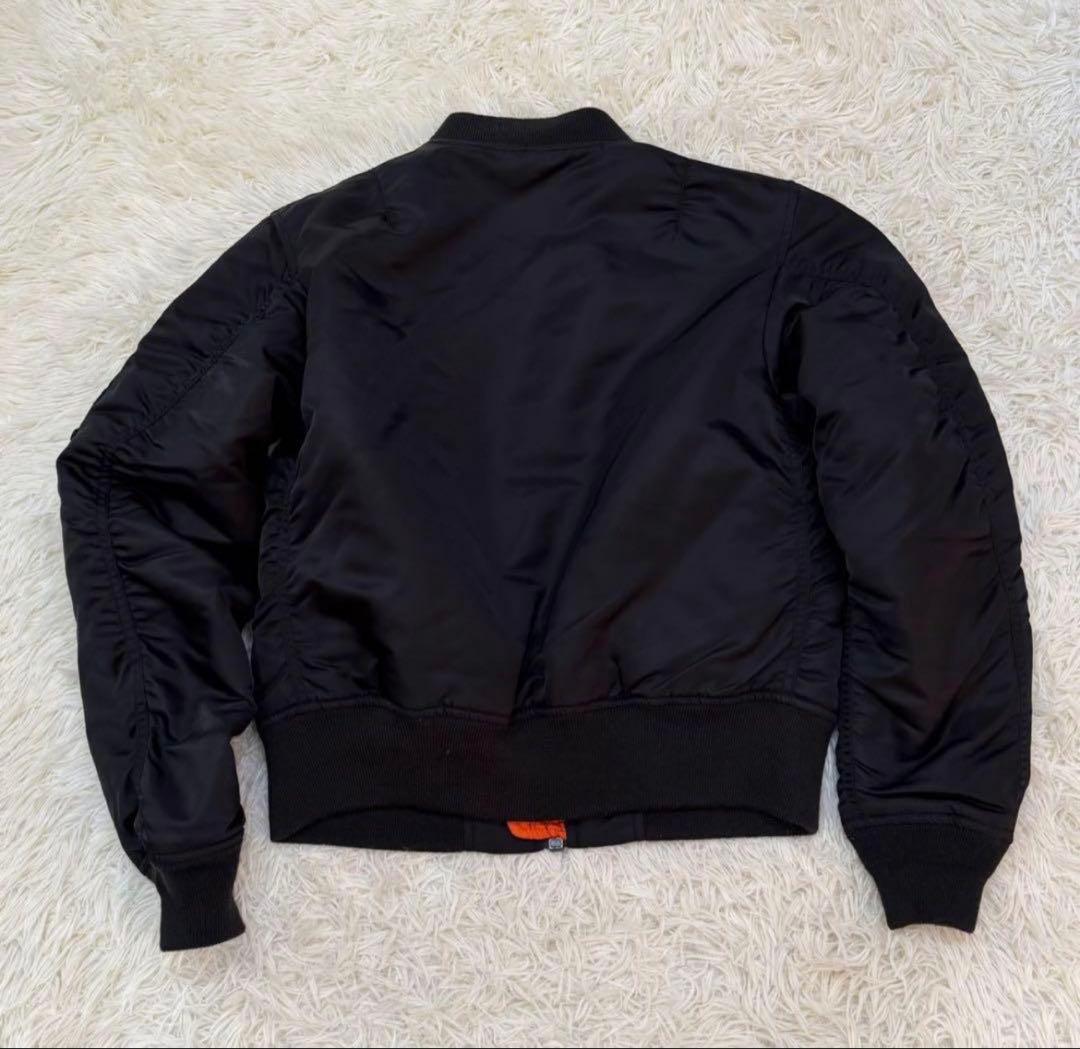 1944　AVIREX　MA-1フライトジャケット　黒　Sサイズ　値下げ可