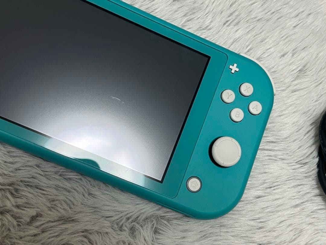 Nintendo Switch Lite ターコイズ一式・保護フィルム付き
