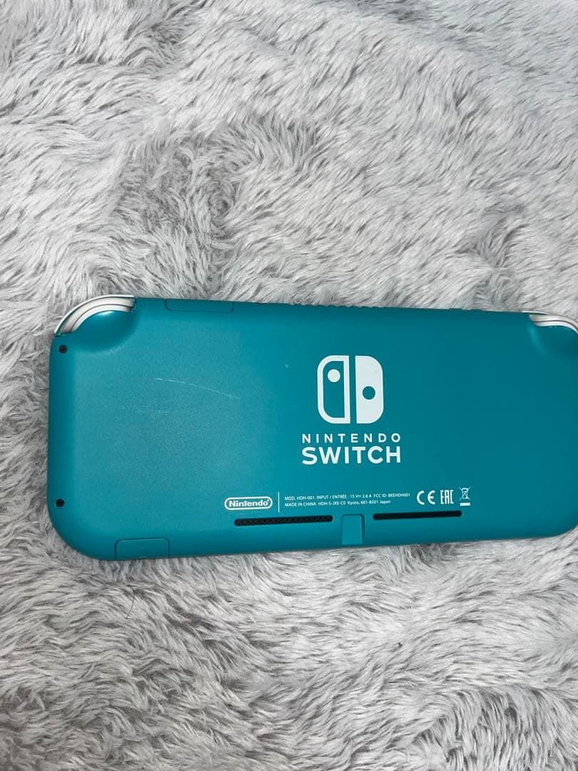 Nintendo Switch Lite ターコイズ一式・保護フィルム付き