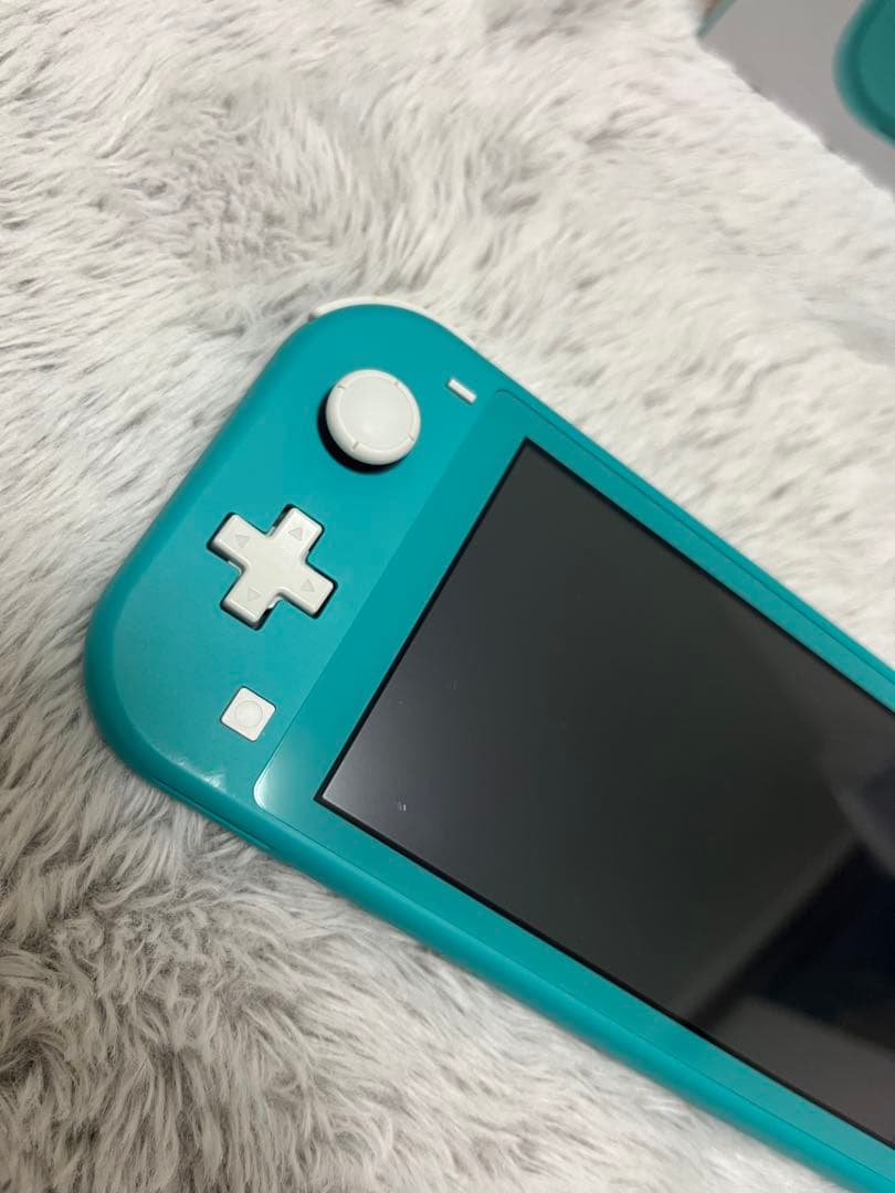 Nintendo Switch Lite ターコイズ一式・保護フィルム付き