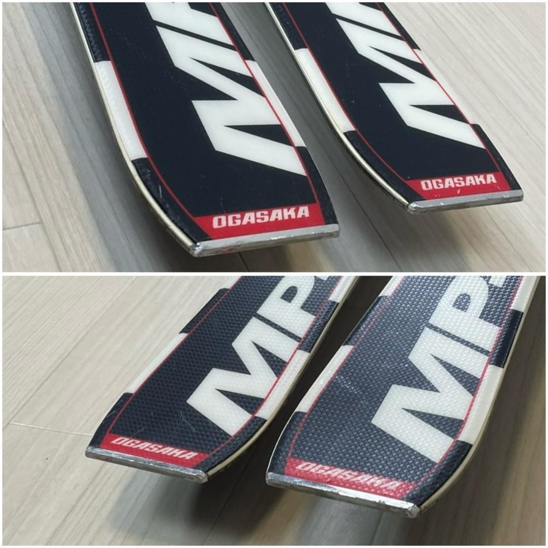 オガサカ MP-X 165cm スキー板 ビンディングセット