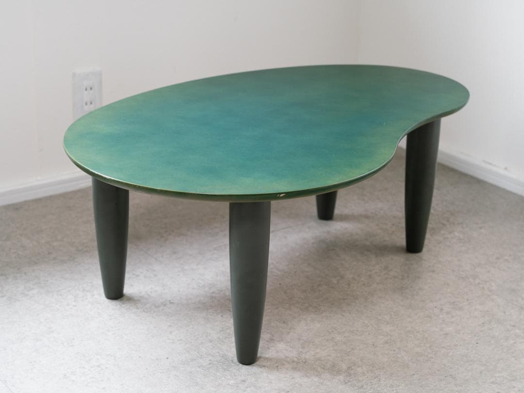 90's vintage ビーンズ テーブル レトロポップ　ポストモダン