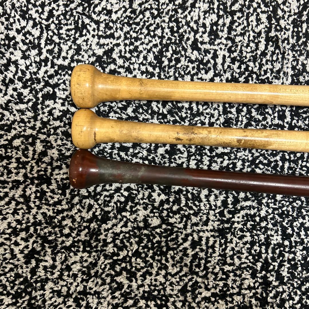 ぼ*ん様 硬式木製バット 3本