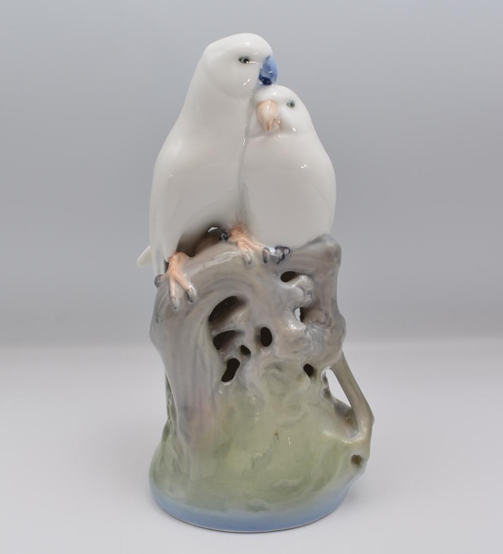 枝の上のオウム　＃649　★ロイヤルコペンハーゲン　デンマーク　ヴィンテージ