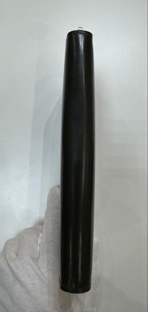 【美品】ガンゾ Ganzo 長財布 コードバン ダークグリーン