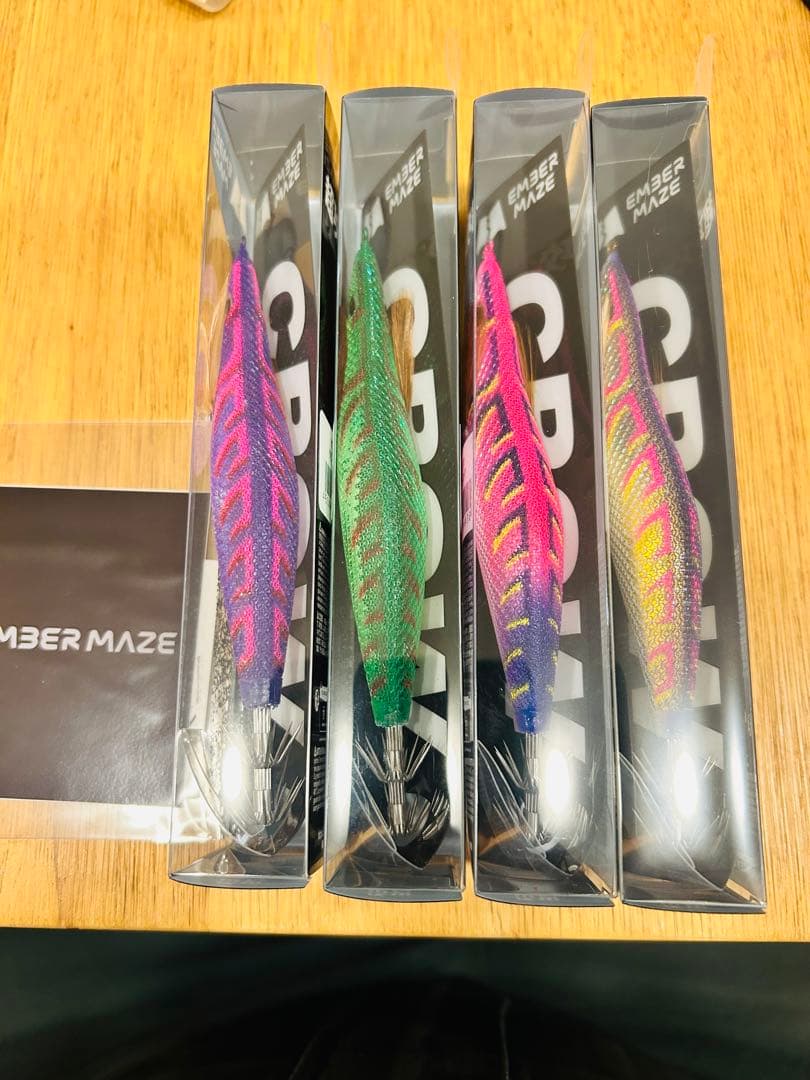 さとしエンバーメイズ　3.5 8本セット　ステッカー付き