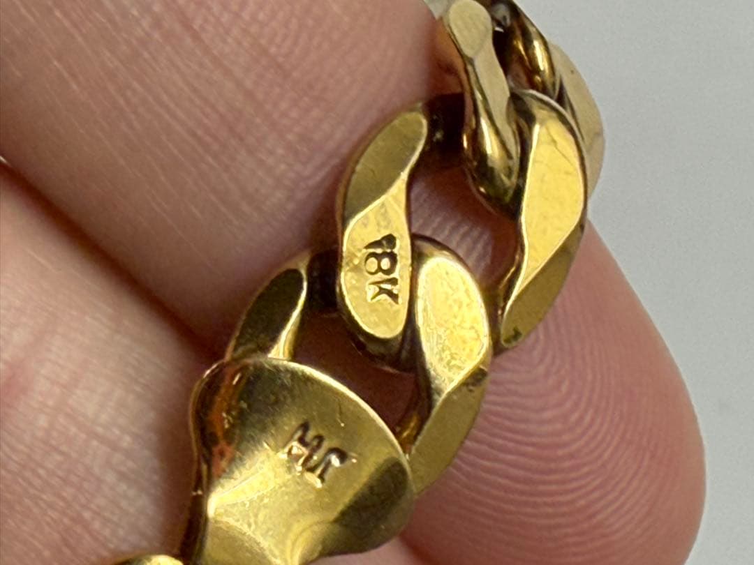 n*a様 18Kゴールド フィガロチェーン ネックレス