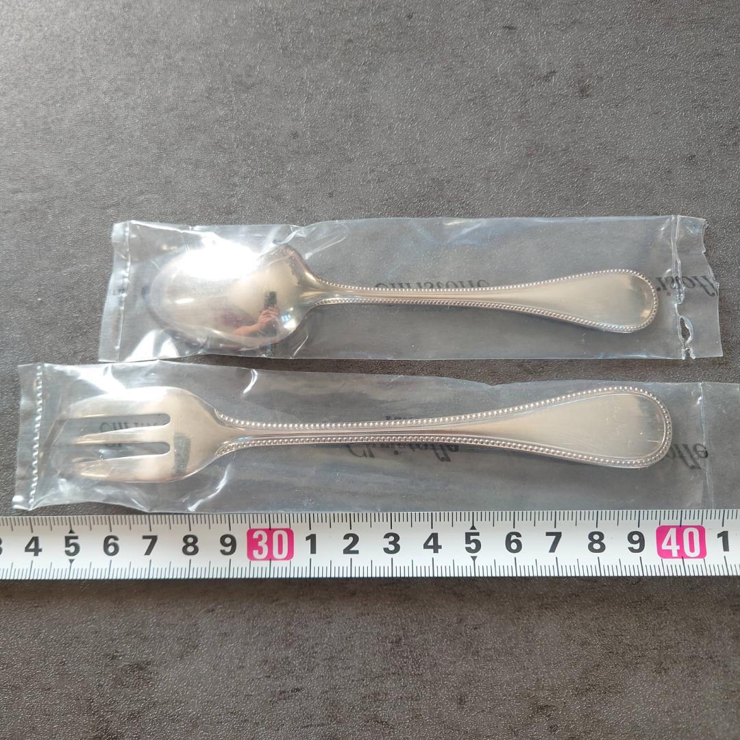 クリストフル パール ケーキフォーク コーヒースプーン 未開封 6点