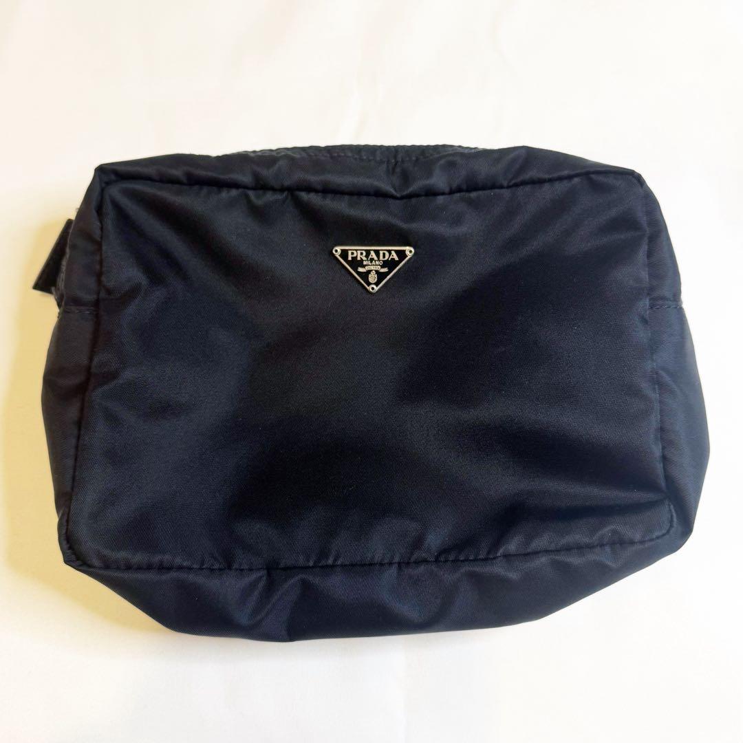 PRADAプラダ バッグ ポーチ 3点セット 三角ロゴ 巾着