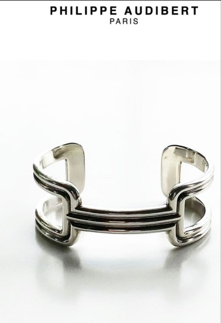 PHILIPPE AUDIBERT シルバーオープンバングル