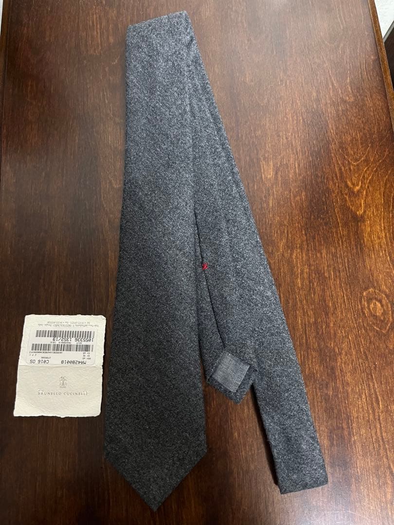 Brunello Cucinelli ブルネロクチネリ ネクタイ カシミヤ混