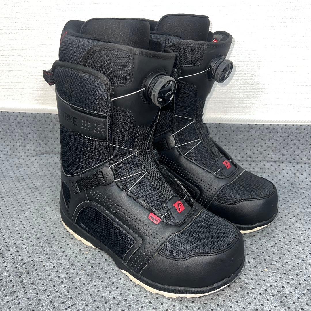 5回使用 メンズ人気サイズ26cm HEAD STRIKE BOA スノボブーツ
