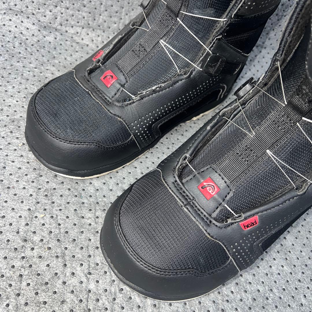 5回使用 メンズ人気サイズ26cm HEAD STRIKE BOA スノボブーツ