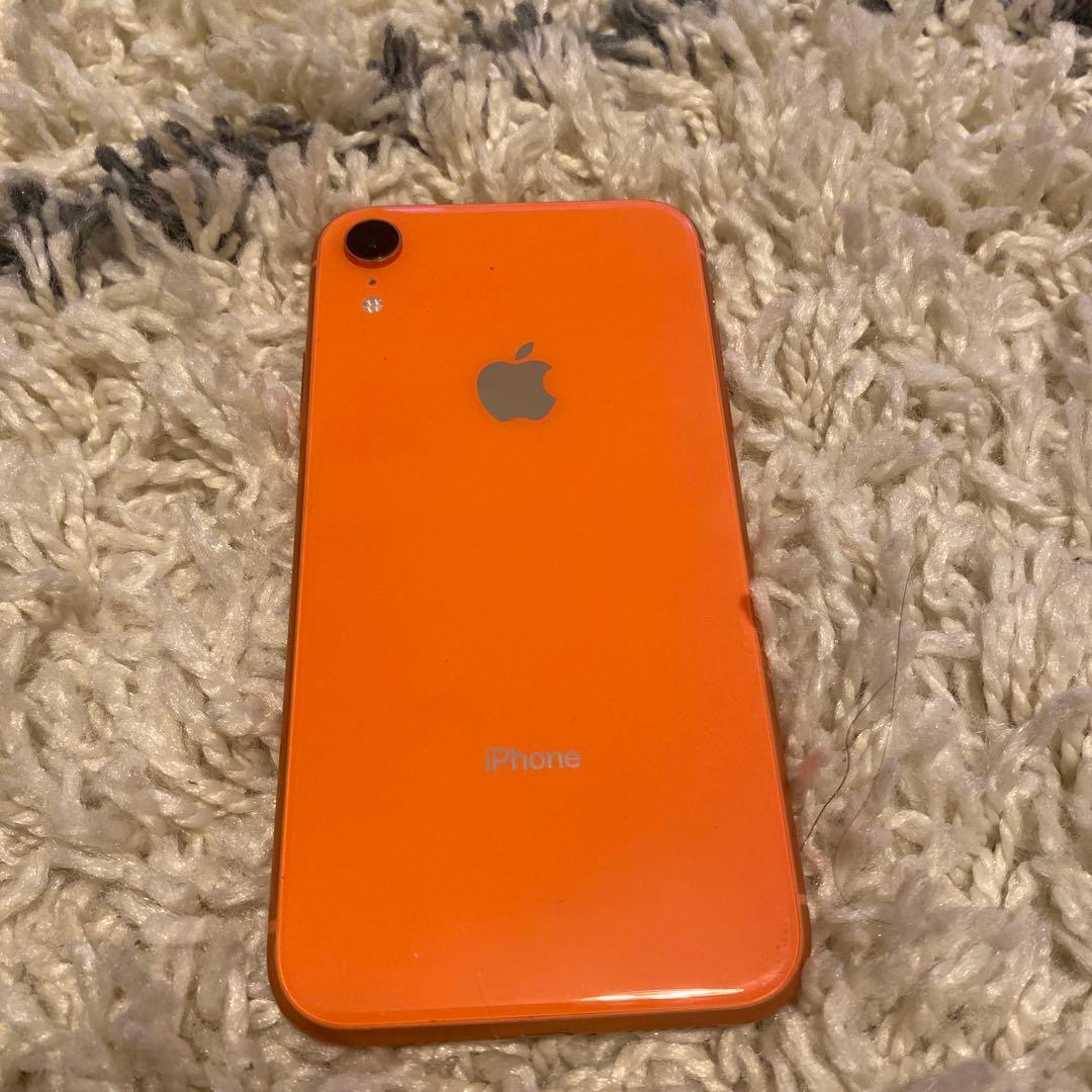iPhone XR オレンジ色 本体