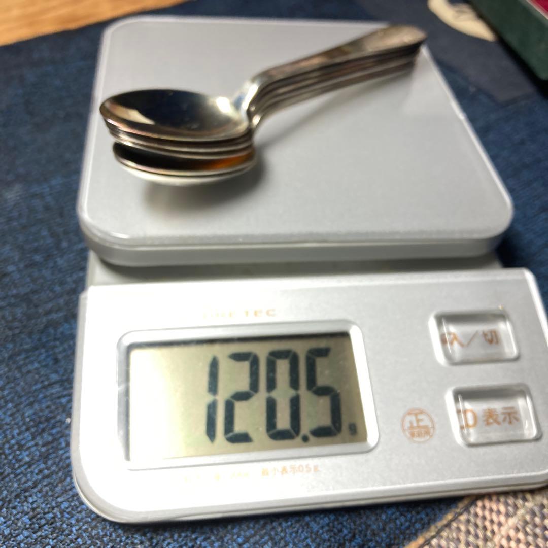 (=^▽^)σ古き良き時代のスプーン、宮内庁御用達の銀座製です♪