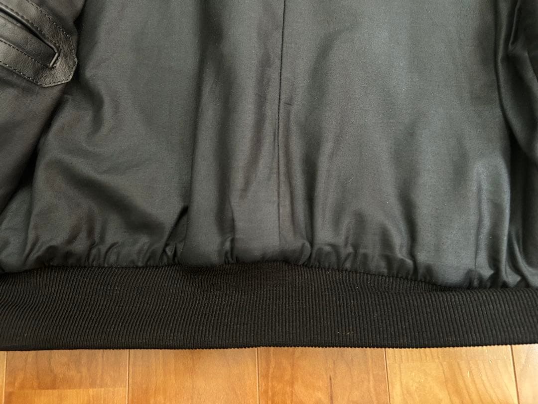 vanson TJ 42 ブラウン×ブラック レザージャケット チームジャケット