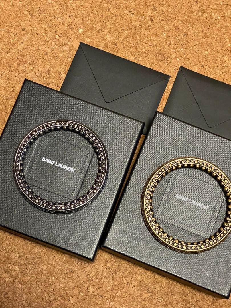 ◆感謝価格◆Saint Laurent◆サンローランバングル２点セット◆