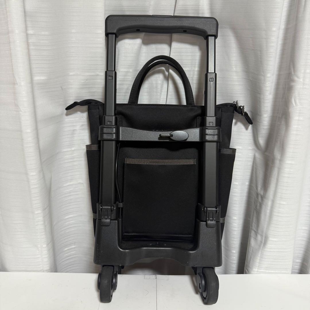 未使用級✨スワニー Michiko Kuge キャリーバッグ ブラック 刺繍