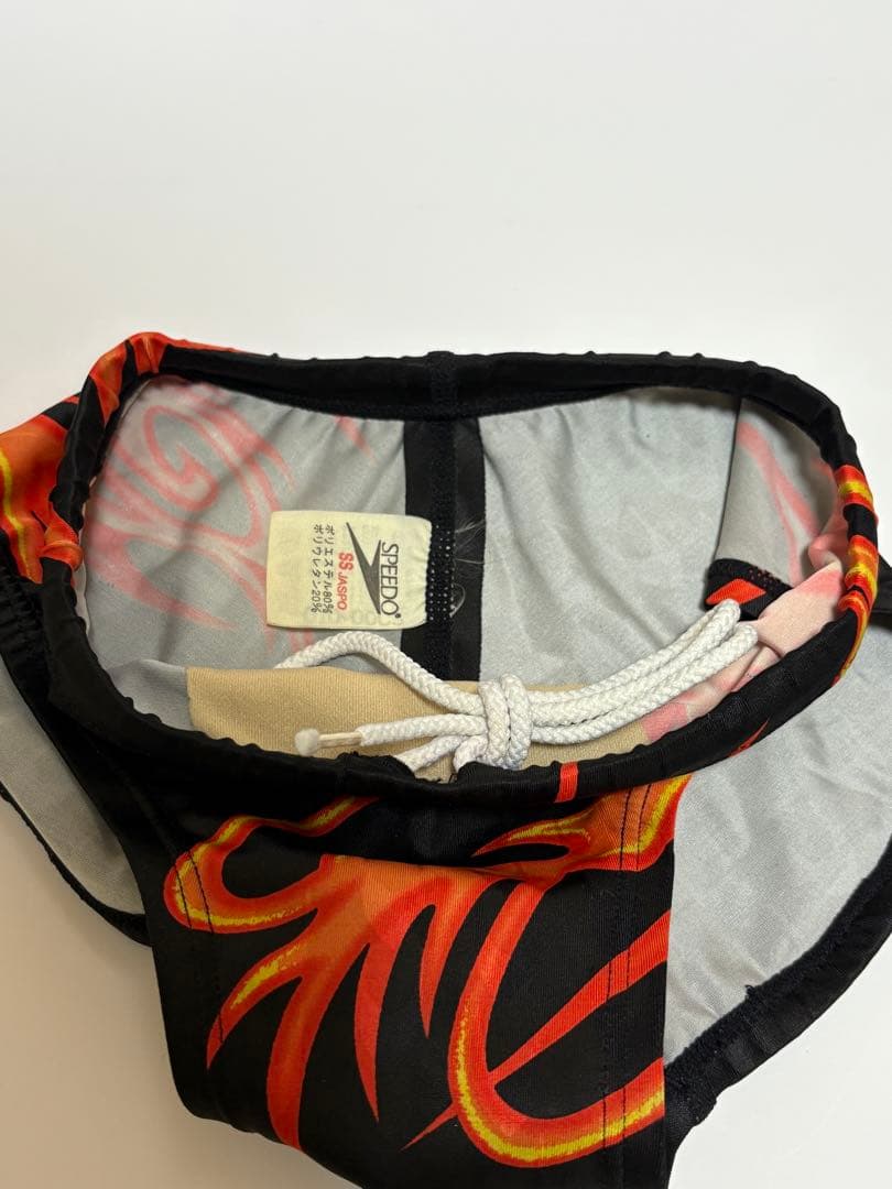 廃盤品　SPEEDO ドラゴン柄 競泳水着　SSサイズ　競パン