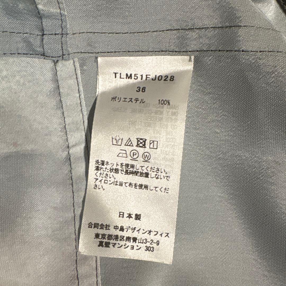 も*様 TELMA テルマ コスモス　プリント　カーキ　ブラウス　シャツ