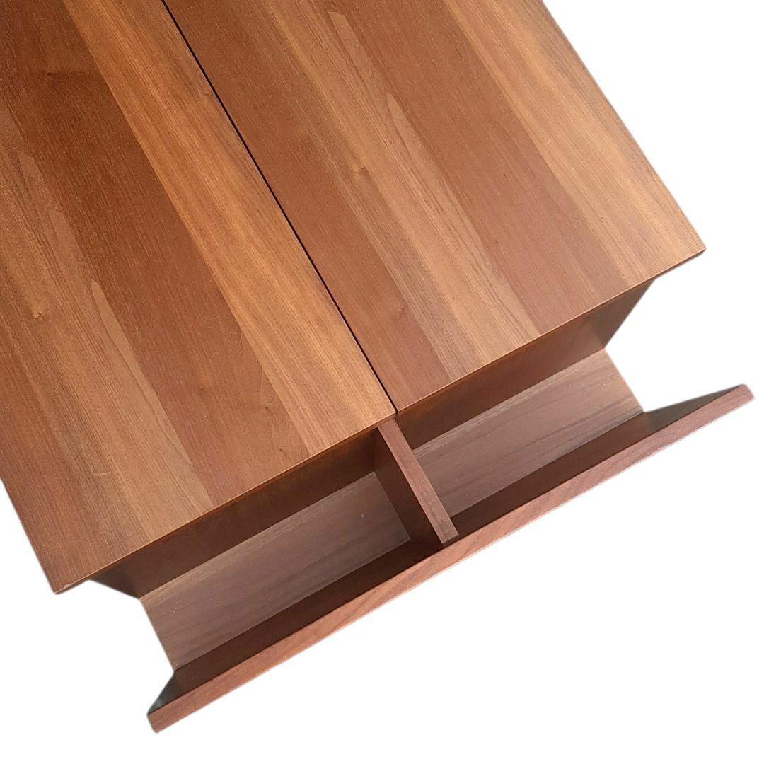 モリタインテリア TONO リビングテーブル デスク 引出 ウォールナット