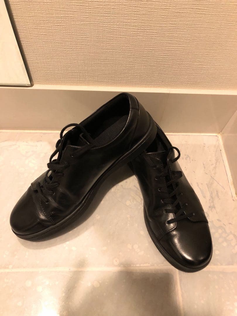 【ダシヲ】Clarks レザースニーカー/キットナロー