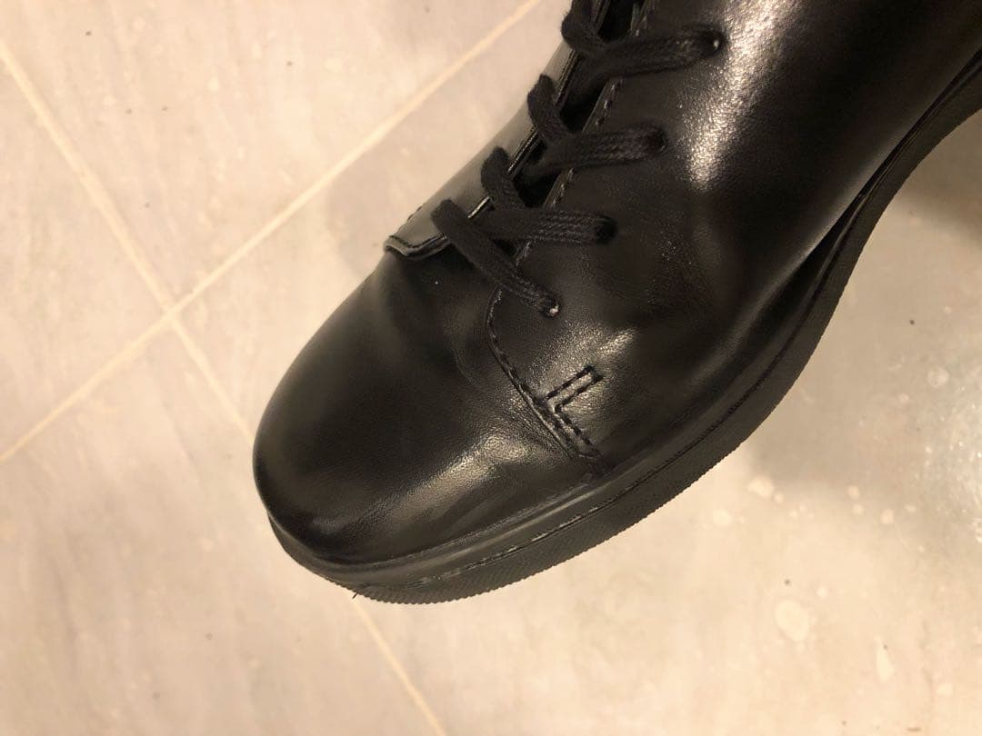 【ダシヲ】Clarks レザースニーカー/キットナロー