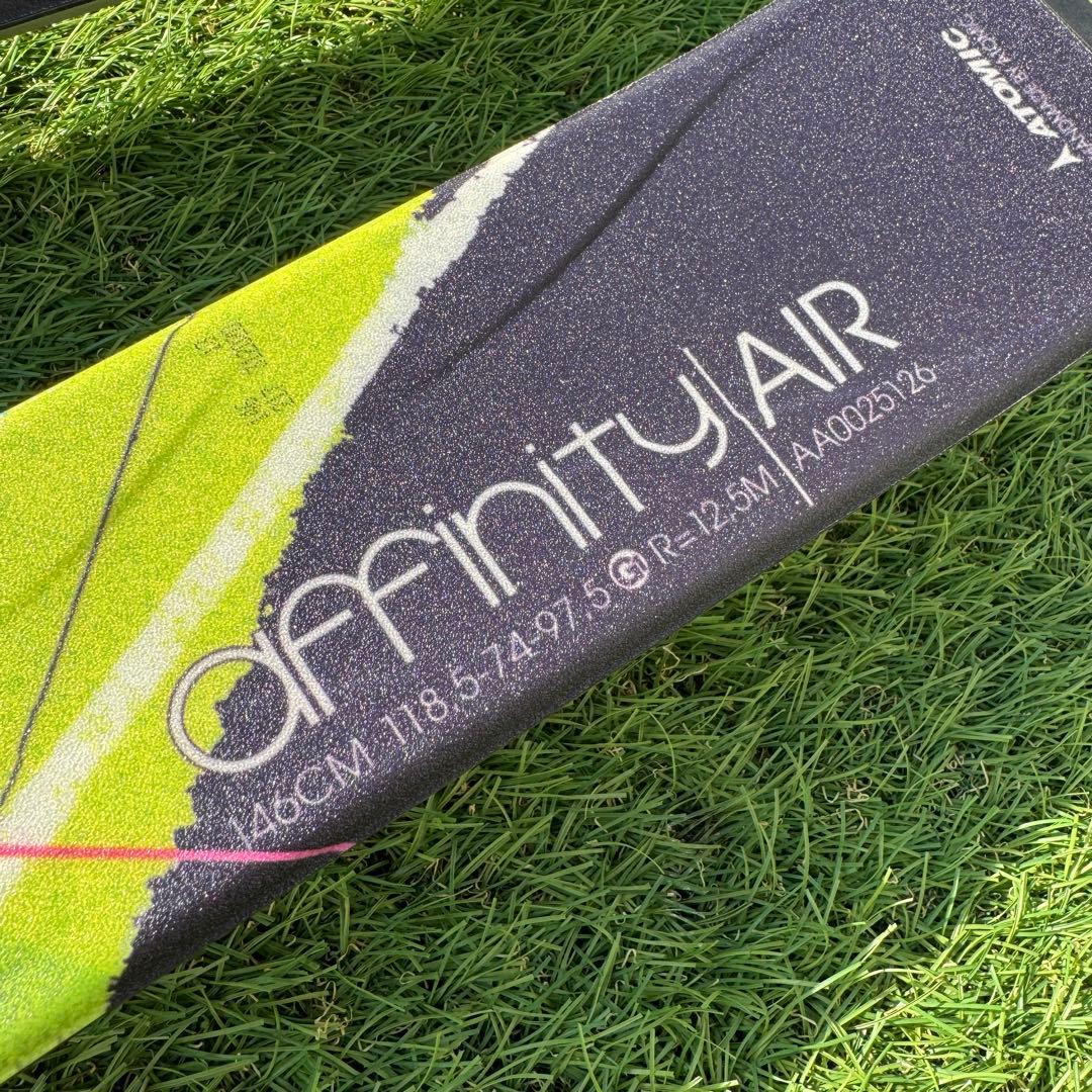 美品　ATOMIC AFFINITY AIR 146cm ビンディング付