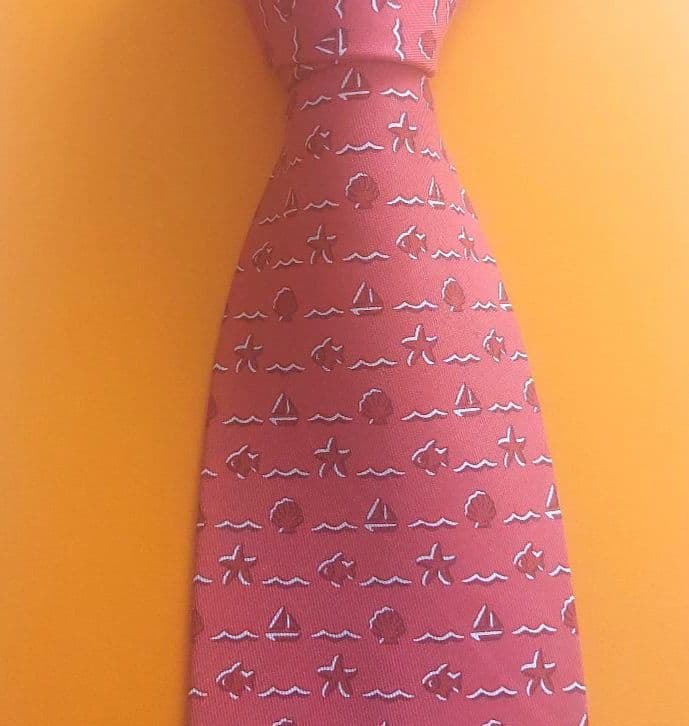 【美品】【未使用】HERMES　エルメス　ネクタイ