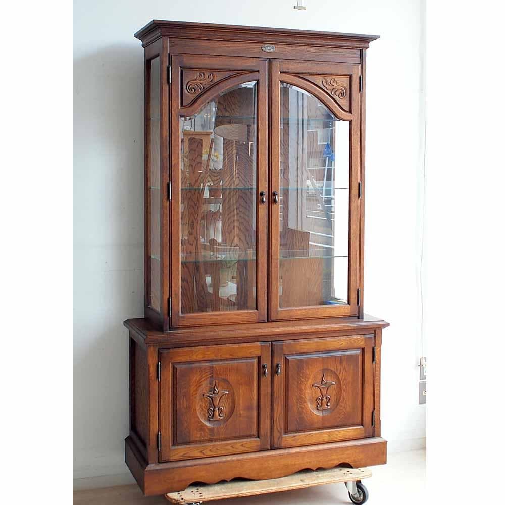 えぞ民芸/Folk Furniture EZO オーク材 飾り棚 ZR24187