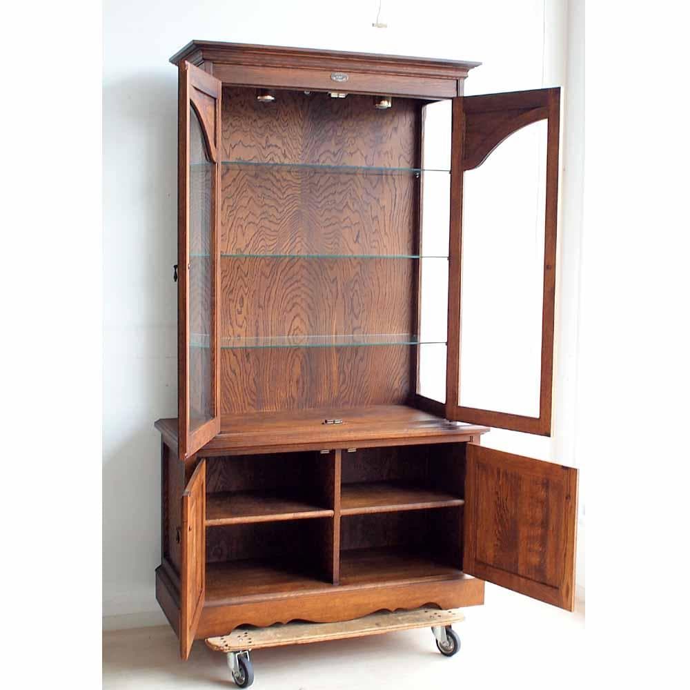 えぞ民芸/Folk Furniture EZO オーク材 飾り棚 ZR24187