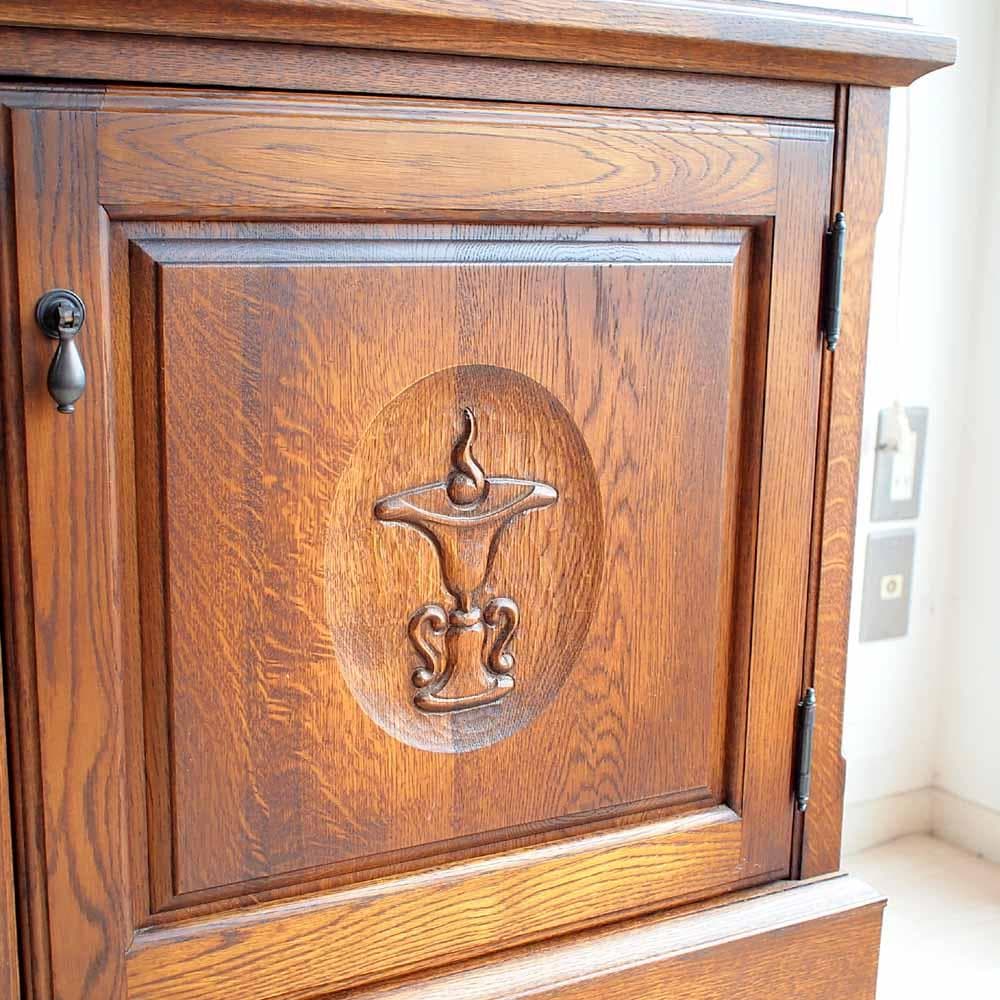 えぞ民芸/Folk Furniture EZO オーク材 飾り棚 ZR24187