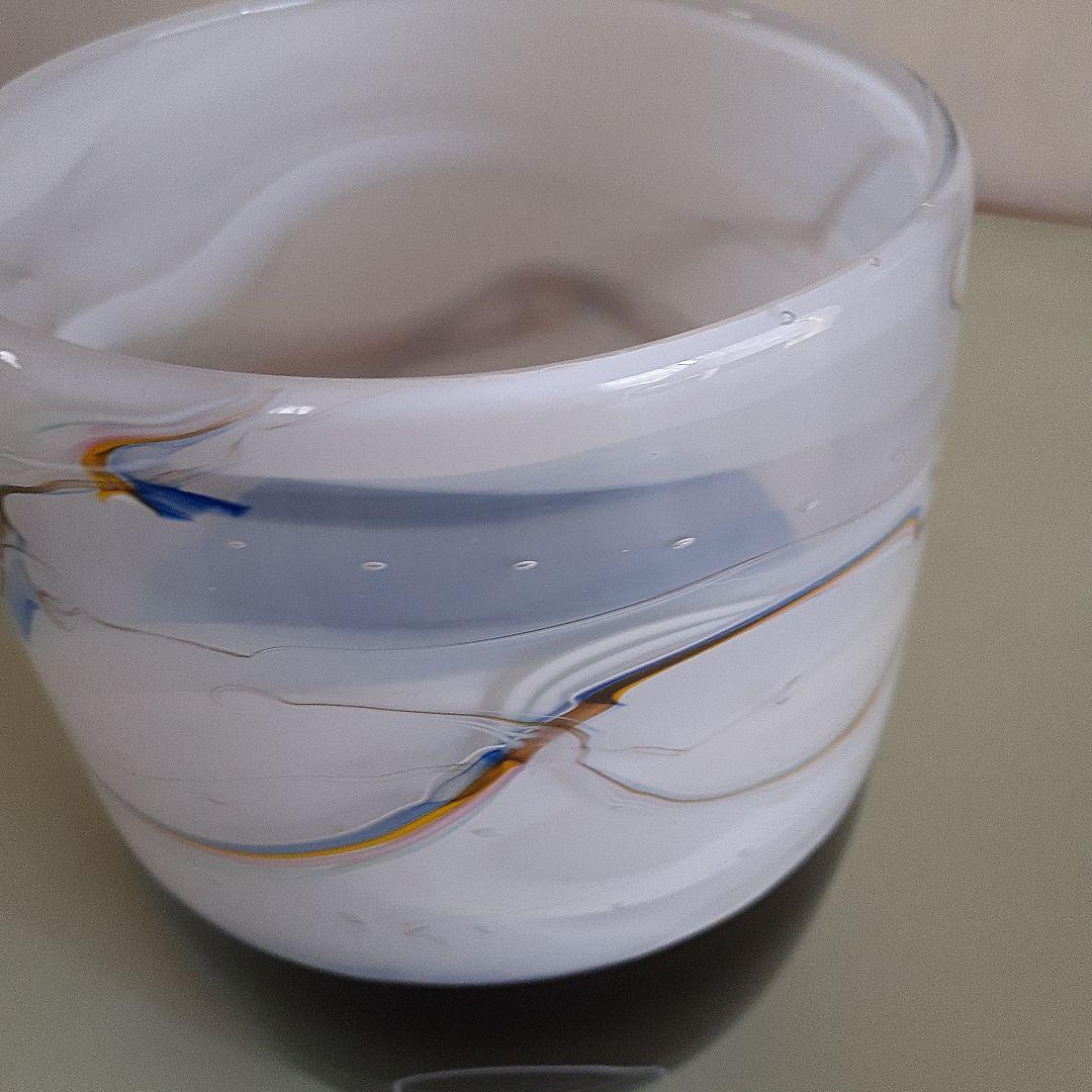 添田亜希子作　ガラスの器