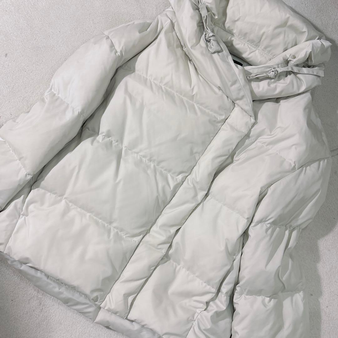 美品✨セオリー　ショート　ダウン　ショールカラー　女優襟　ゆったり　ジャケット