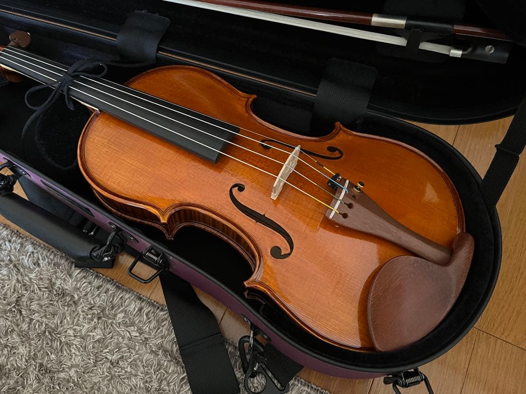 週末限定値下げ【美品】Gliga Ⅰ 4/4 2020年製　弓ケース肩当て松脂