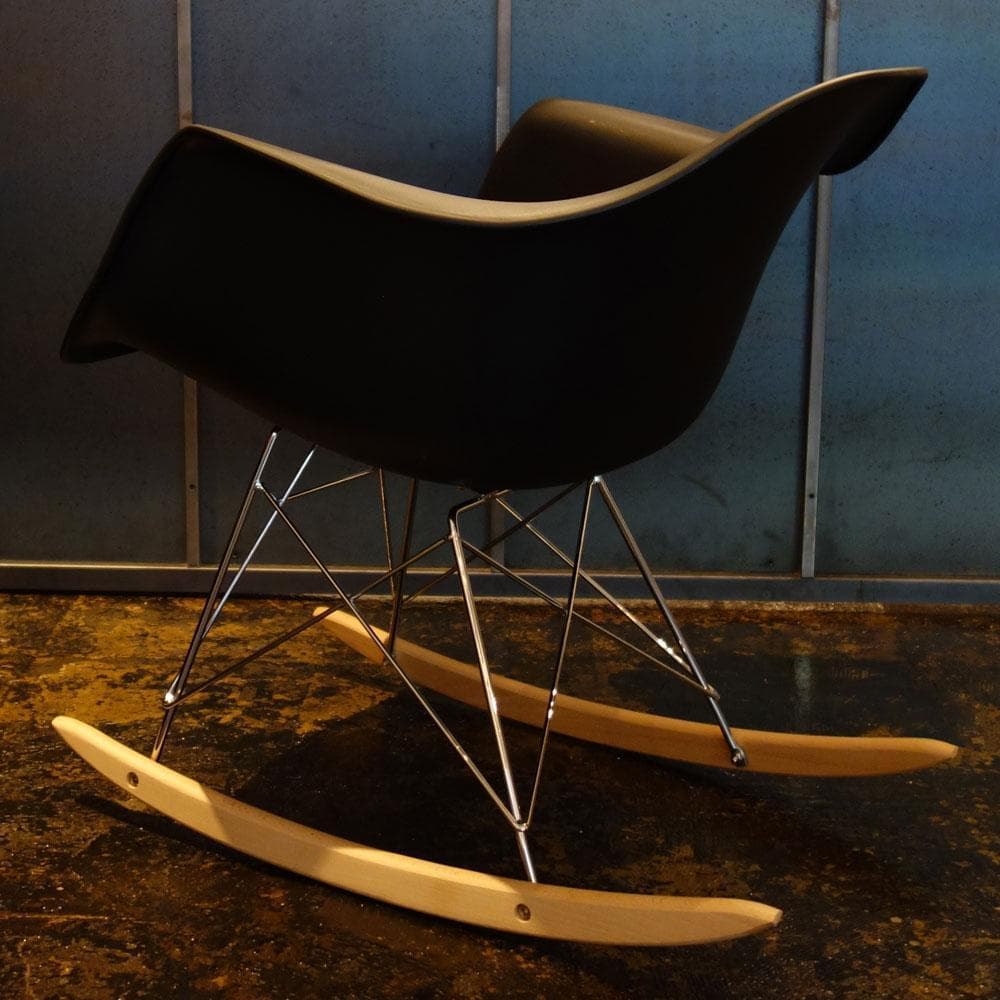 イームズ RAR シェルチェアー イス 椅子 Eames 家具 ブラック/NT
