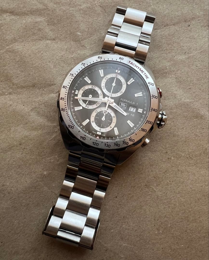 タグホイヤー TAG Heuer フォーミュラ1 デイト 自動巻腕時計 カレラ